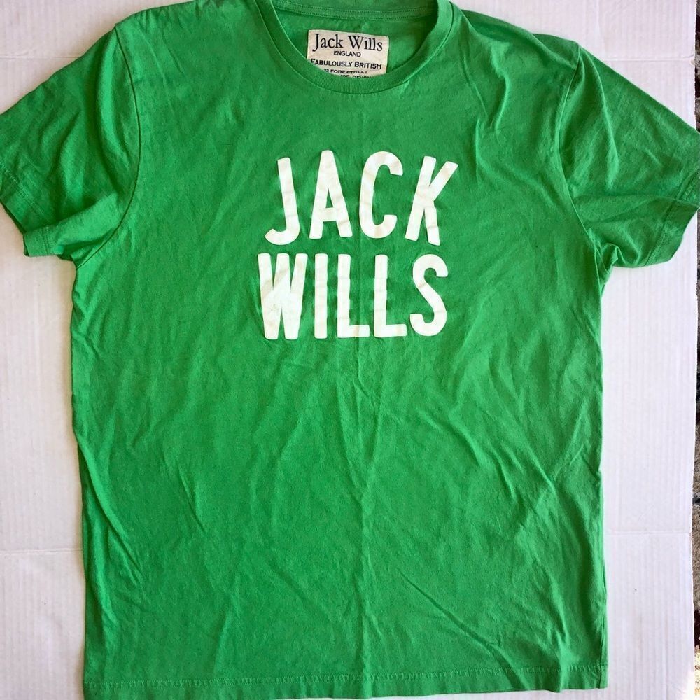 EUC Mens Medium Jack Wills Fabulously British SS TShirt